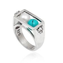 Natural 925 sterling silver ring