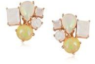 Rainbow Moonstone Earring