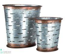 Metal Galvanized Storage Basket