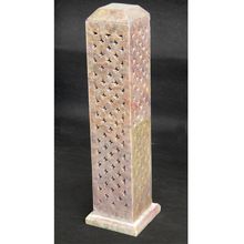 Natural Soapstone Incense Pillar