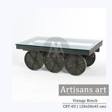 Industrial vintage coffee table