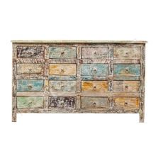 Vintage Recycled Wood White Washed Drawer