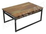 wood coffee table