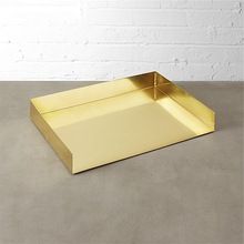 Brass Desk Letter Tray