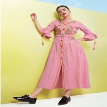 khadi long kurtis