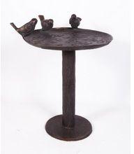 Antique Finish Cast iron garden bird bath