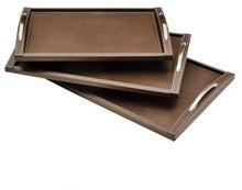 Faux Leather serving Trays