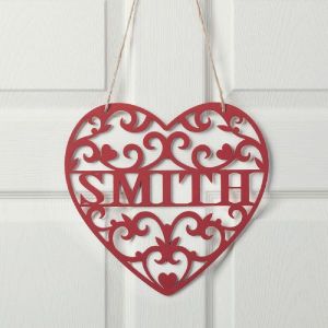 MDF Wooden Hearts Plaques