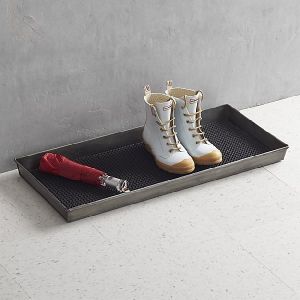 Metal Shoe Storage Boot Tray