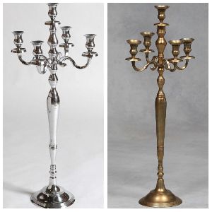 silver candelabra