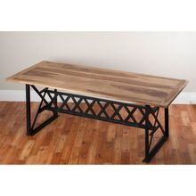 Industrial furniture Vintage dining table and chair