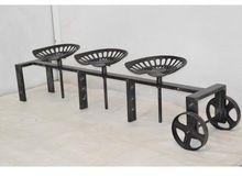 wooden french design black painted carved legs center table