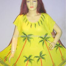 floral print rayon fabric dress