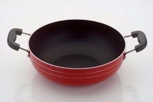 Non stick aluminum kadai