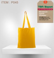 promotional cotton plain bag