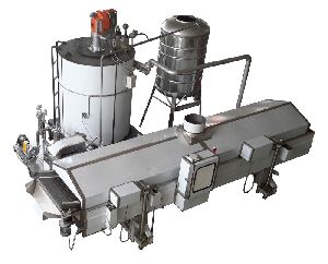 Continuous Snacks Fryer for Extruded Corn Snacks