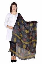 Black Color Printed Dupatta