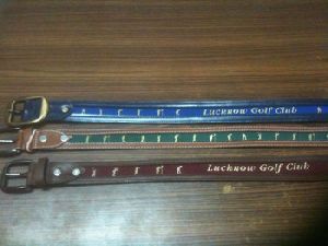 GENUINE LEATHER GOLF BELTS