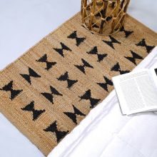 handmade door floor mat jute