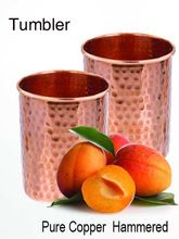 Hammer Copper Drinking Water Glass