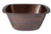 Hammered Antique Copper Sink