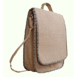 jute burlap conference bag