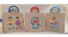 Purses and Handbags in Jute Fabric