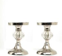 Aluminium Nickle Candle Stand