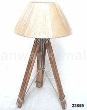 Brass Floor Lamp with shade