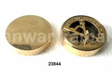 Brass Pocket Compass with Boxes