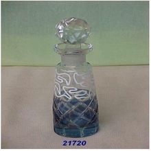 Glass Design Perfume Bottle with Lids