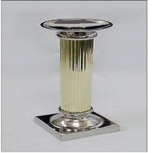 Steel Rib Colum Candle Holder