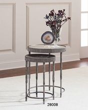 Textured Nesting Accent Tables