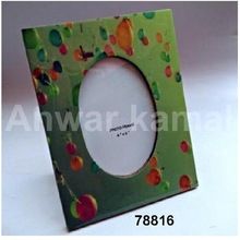 Wooden Photo Frame Painted