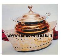 Boat Style Copper Chafing Dish