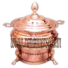 Indian Copper Catering Chafing Dish