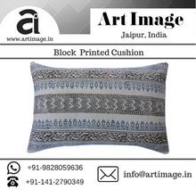 Handmade Block Printed Pillow Cover