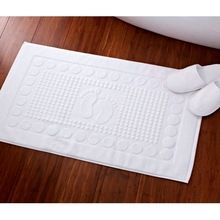 cotton hotel terry bath mat