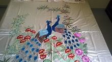 Machine embroidery bed sheets
