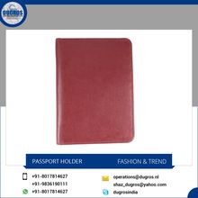 Leather Passport Holder