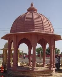 sandstone gazebo