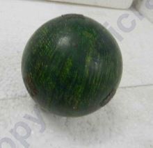 GREEN ROUND CHRISTMAS BALL