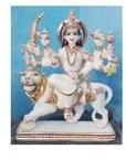 Makrana Marble Durga Statue