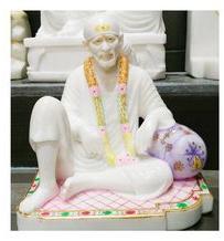 Marble Dwarkamai Shirdi Sai Baba Statue