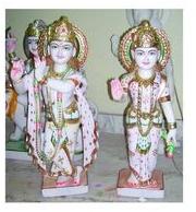 Marble Radha Krishna Murti