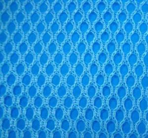 Blue Net Mesh Fabric