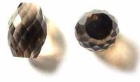 Dark Smokey Quartz Barrel Faceted Loose Gem Stone