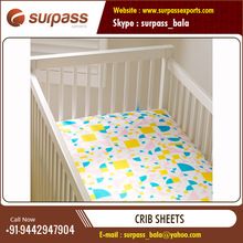 Organic Cotton Baby Crib Sheets