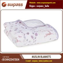 otton Muslin Swaddle Blankets