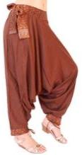 Women Border Harem Pants